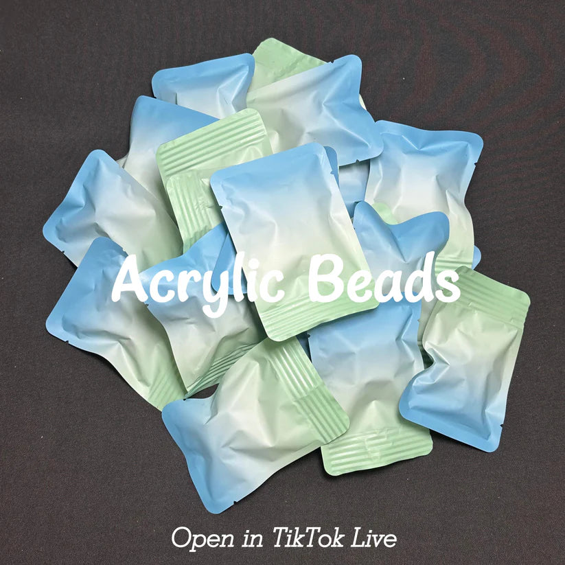 Luxury Acrylic Beads Lucky Bags for DIY- TikTok Live Opening