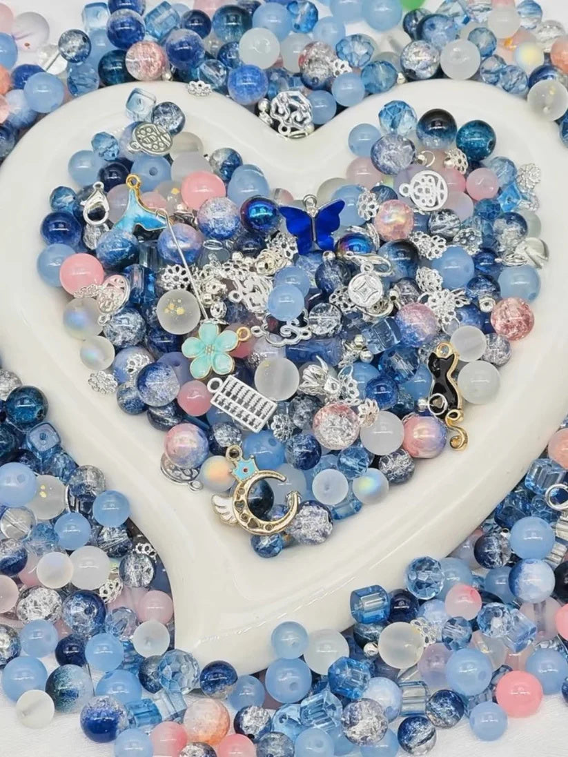 DIY Glass Beads Lucky Bags - Open in Live